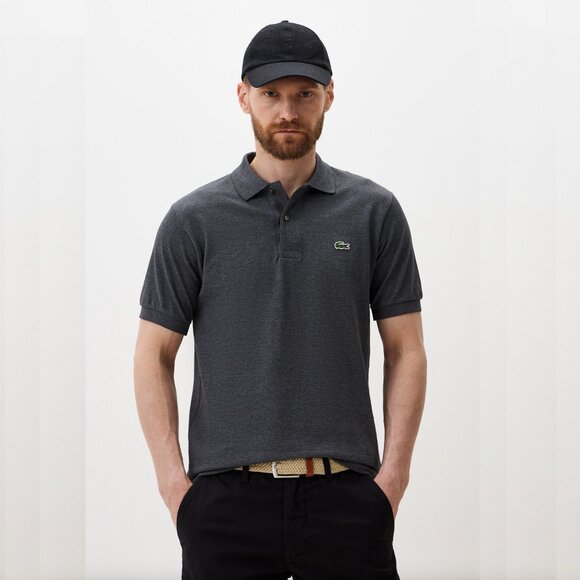 Lacoste classic fit polo – Charcoal – size L (FR 5) - Picture 3 of 9